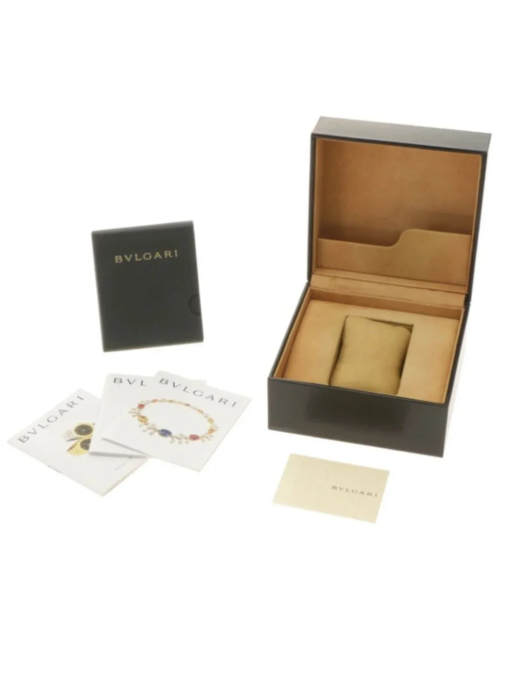Bvlgari Watch SS Stainless Steel Black Dial Automatic